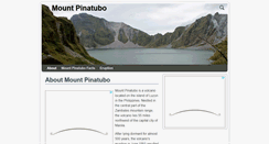 Desktop Screenshot of mountpinatubo.net